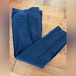 Men’s express Chino pant navy blue, 33x32, slim fit